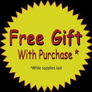 (Few avalible)FREE GIFT WITH ANY PURCHASE!
